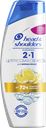Шампунь и бальзам-ополаскиватель для волос HEAD&SHOULDERS против перхоти 2в1 цитрус, 400мл