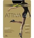 Колготки женские Omsa Attiva цвет: nero/чёрный, размер 4, 40 den