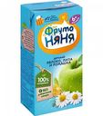 Сок детский осветлённый ФрутоНяня Яблоко, ромашка и липа, 0,2 л
