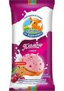 Мороженое пломбир  Коровка из Кореновки с вишней в вафельном стаканчике 15%, 100г