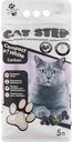 Наполнитель для кошачьих туалетов комкующийся Cat Step Compact White Carbon, 5 л