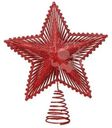 Украшение Seasons Звезда декоративное елочное 20х23см