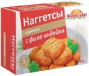 Наггетсы куриные «Морозко» с филе индейки, 300г
