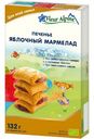 Печенье Fleur Alpine Яблочный мармелад, 132г