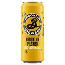Пиво BROOKLYN Pilsner светлое фильтрованное пастеризованное 4,6%, 0,45л