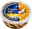 Мидии копченые ЛЕНТА в масле с чесноком и зеленью