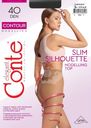 Колготки Conte Elegant Slim Silhouette Contour 40den черный размер 3 1пара