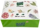 Салфетки Tolli Classic бумажные белые 2 слоя 200шт.
