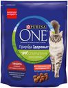 Корм сухой Purina One Природа Здоровья с говядиной для стерилизованных кошек, 680г