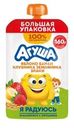 Пюре Агуша фруктовое Яблоко, банан, клубника, земляника, злаки с 12 месяцев 160г