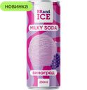 Напиток Brandice Milky Soda Виноград газированный, 0,25 л