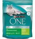 Корм Purina ONE для домашних кошек с индейкой и злаками 750г