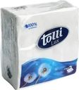 Салфетки Tolli Lux бумажные двухслойные белые 50шт