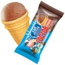 Мороженое «ГОСТОВский пломбир» шоколадный вафельный стаканчик, 90 г