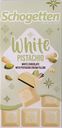 Шоколад белый SCHOGETTEN White pistachio с фисташковой начинкой и молочным шоколадом