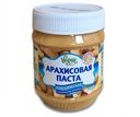Паста арахисовая Азбука Продуктов классическая с кусочками арахиса 340г