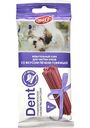 Лакомство для собак Жевательный снек для чистки зубов Biff Dent со вкусом печени говяжьей, 4×10 г