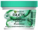 Маска Garnier Fructis Superfood 3 в 1 с алоэ для нуждающихся в увлажнении и мягкости волос 390 г