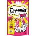 Лакомство Dreamies подушечки с говядиной и сыром для взрослых кошек 60г