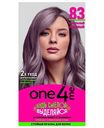 Краска для волос стойкая One4me 83 Пепельный лиловый