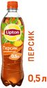 Чай холодный Lipton черный с персиком, 500 мл