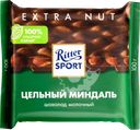 Шоколад молочный RITTER SPORT Цельный миндаль, 100г