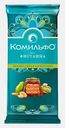 Шоколад со вкусом фисташек Комильфо 102г