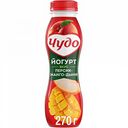 Йогурт питьевой Чудо вкус Персик-манго-дыня 2,4%, 270 г