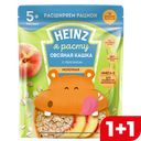 Каша HEINZ молочная овсяная персик, 200г