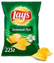 Чипсы Lay's зеленый лук, 225 г