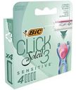 Сменные кассеты для бритвы женской Bic Click 3 Soleil Sensitive, 4шт