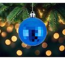 Ёлочное украшение Шар синий  в ассортименте, 6см