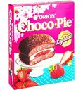 Пирожное Choco Pie Orion Клубника, 360 г