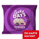 Пряники LUCKY DAYS® Черная смородина, 300г