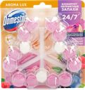 Блок для унитаза DOMESTOS Power 5 trio Сказочный аромат, 150г