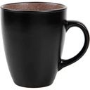 Кружка керамическая Maxus Мачо цвет: коричневый/черный, 370мл