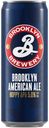 Пиво Brooklyn American Ale светлое нефильтрованное пастеризованное 5% 0,45 л