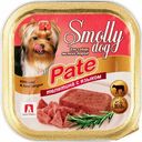 Корм для собак мелких пород Smolly Dog Pate Телятина с языком, 100 г