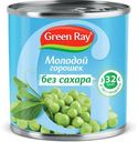 Горошек зеленый без сахара Green ray 425мл
