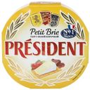 Сыр мягкий President Petit Brie с белой плесенью 60%, 125г