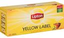 Чай чёрный Lipton Yellow Label Tea, 25×1,8 г