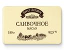 Масло сладкосливочное Брест-Литовск несолёное высшего сорта 82.5%, 180г