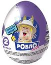 Яйцо с сюрпризом Шоки-Токи Роблоксеры из молочного шоколада и белой шоколадной глазури в ассортименте 20г