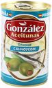 Оливки Aceitunas Gonzalez зеленые с анчоусом 300 г