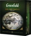 Чай черный Greenfield Earl Grey Fantasy с бергамотом 100пак