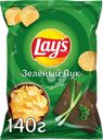Чипсы картофельные LAY'S Молодой зеленый лук, 140г