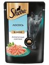 Влажный корм Sheba для кошек Ломтики в соусе с лососем, 75г