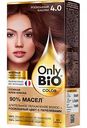 Крем-краска для волос стойкая Only Bio Color 4.0 Роскошный каштан, 115 мл