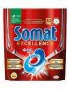 Капсулы для посудомоечной машины 4 в 1 Somat Excellence, 30 шт.