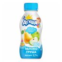Питьевой йогурт Агуша яблоко-груша 2,7% с 8 месяцев БЗМЖ 180 г